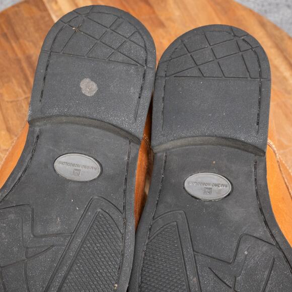 Sandro Moscoloni Bryan Brown Leather Cap Toe Derby 17763 US Men’s Sz 11.5 - Picture 9 of 9